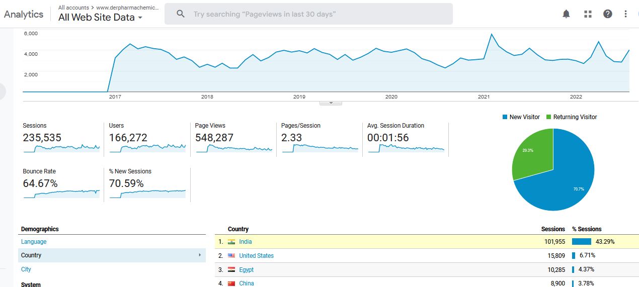 Visitor Analysis Report